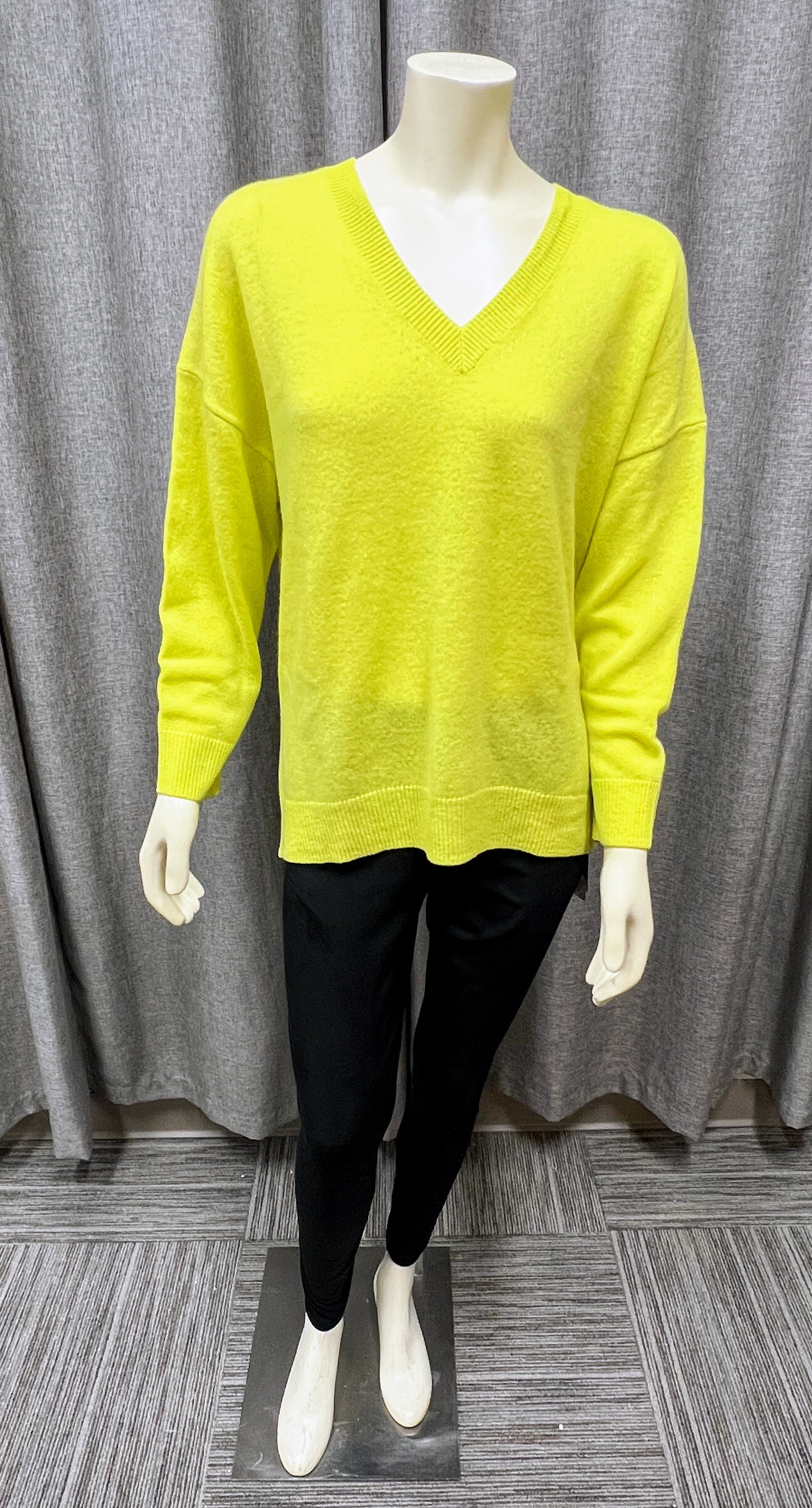 Banana Republic Yellow Cashmere Sweater | Size Small