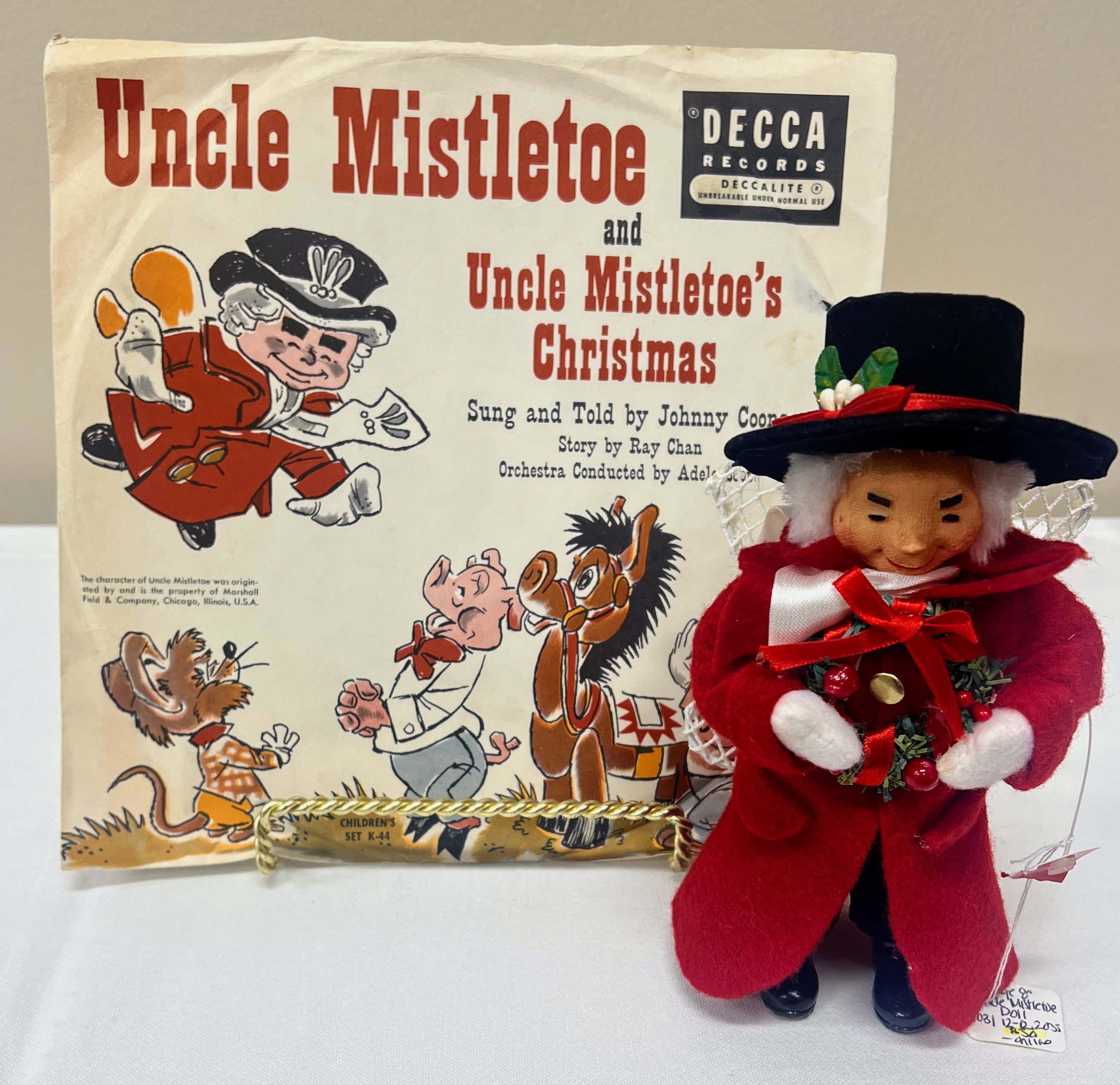 Uncle Mistletoe record by Johnny Croons