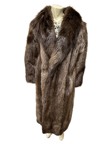 Long Mink Fur Coat