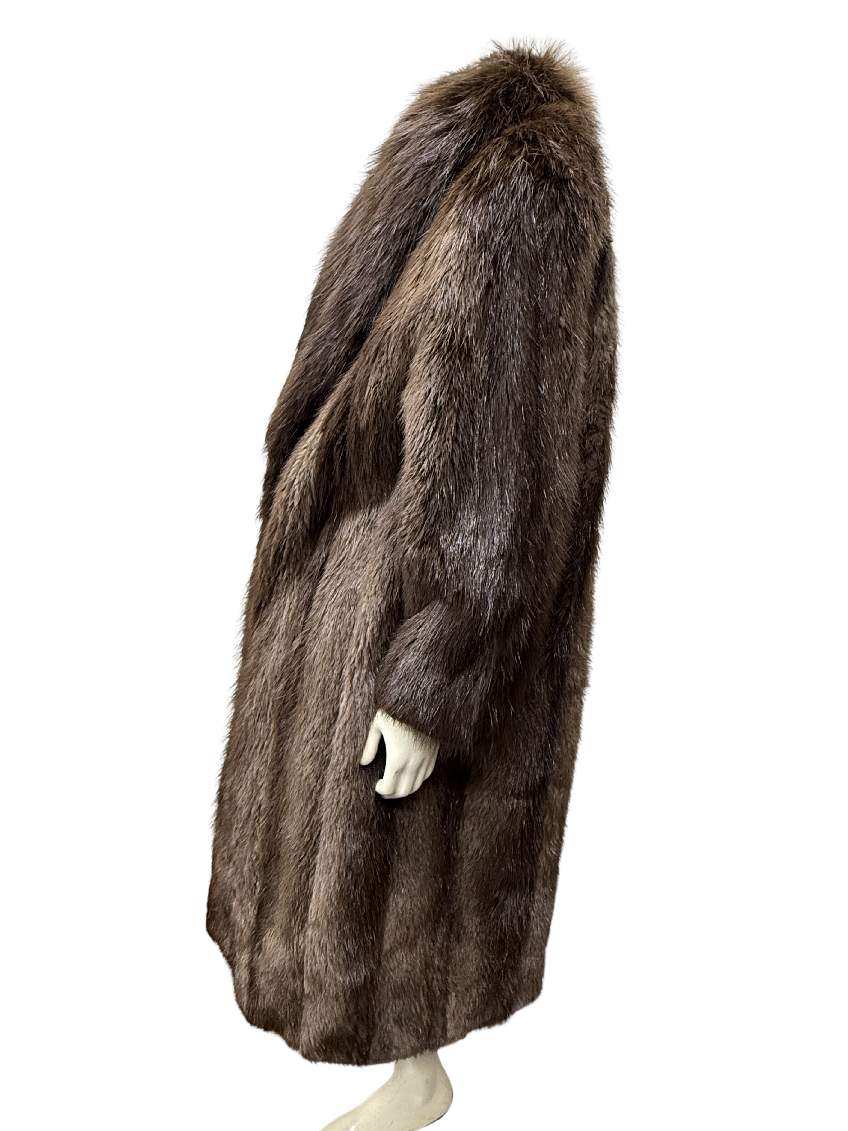 Long Mink Fur Coat