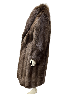 Long Mink Fur Coat