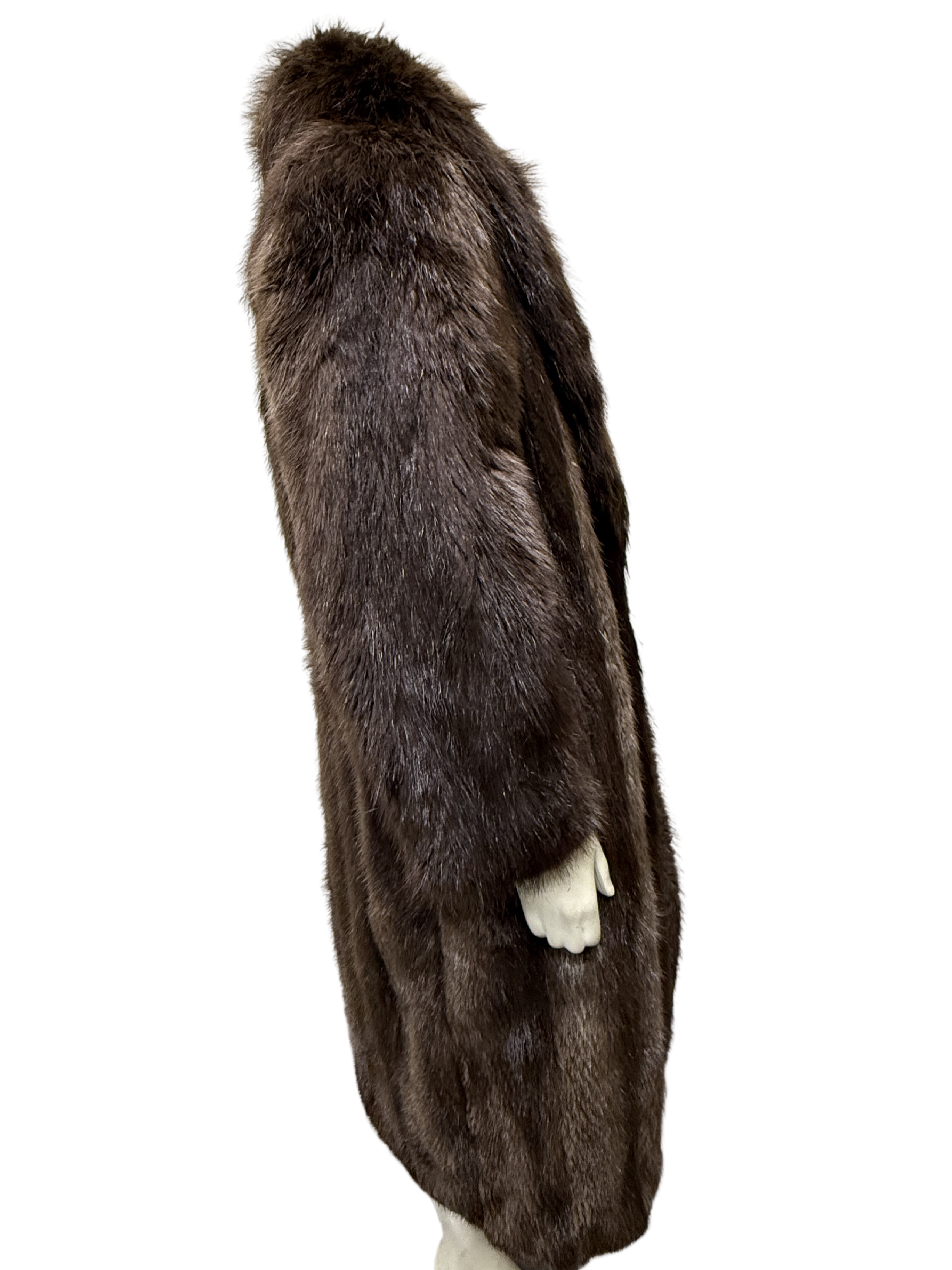 Long Mink Fur Coat