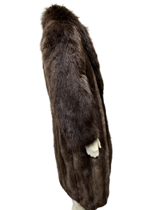 Long Mink Fur Coat