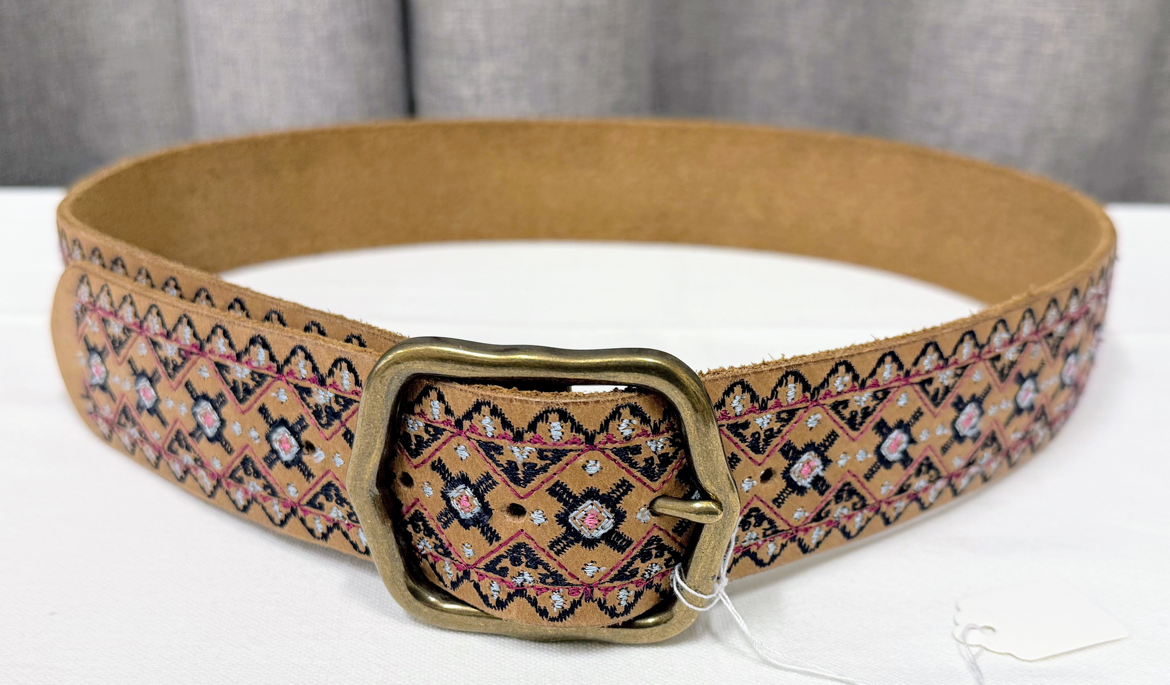 Lucky Brand Women's Multi Geo Belt | Size Small