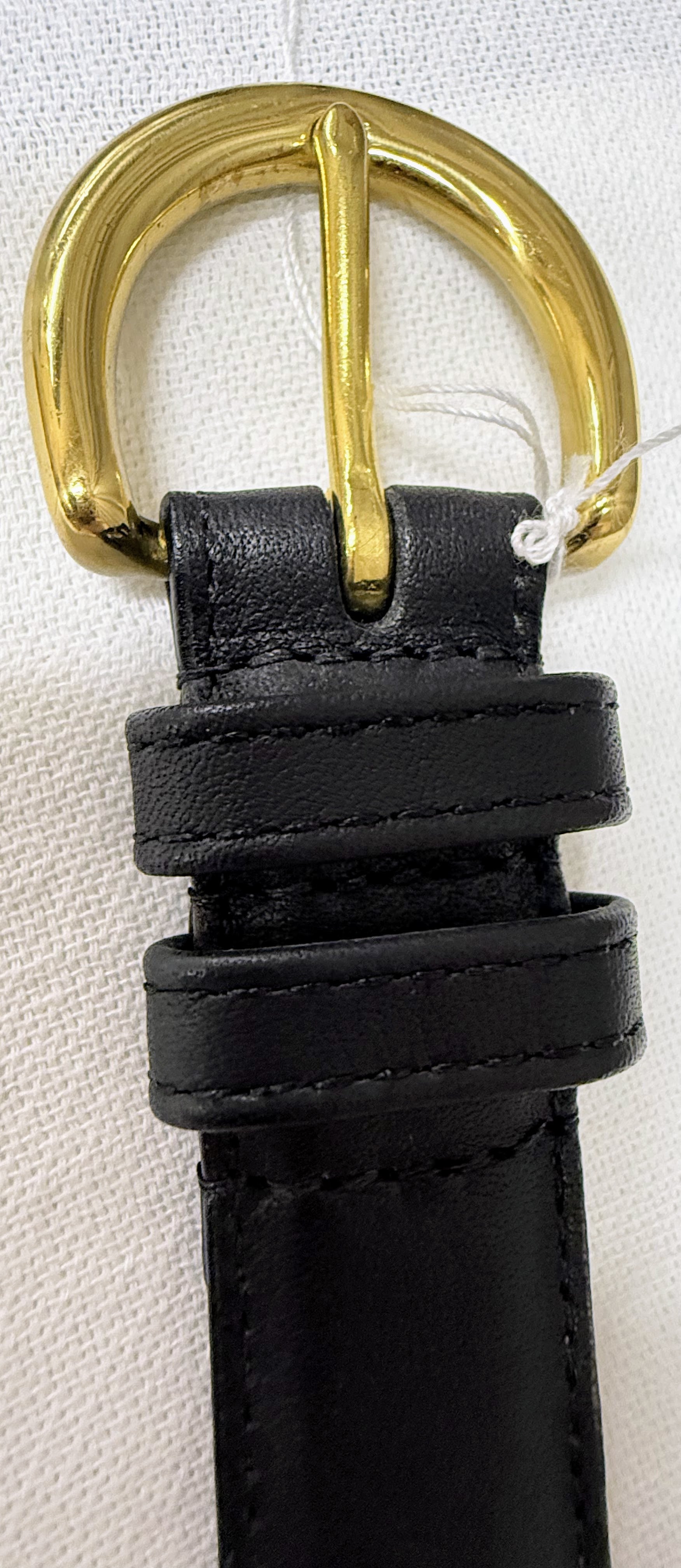 Vintage Women's Black Coach Belt | Size Large