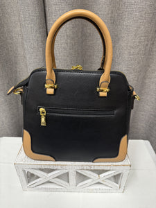 Adrienne Vittadini Dome Satchel with Detachable/Adjustable Strap